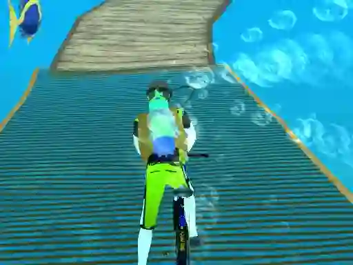 Игра Under Water Cycling онлайн