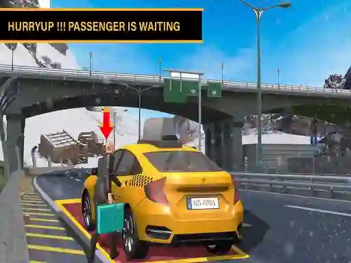 Игра Modern City Taxi Service Simulator онлайн