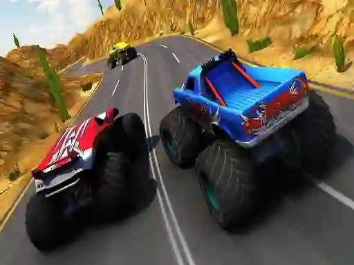 Игра Xtreme Monster Truck & Offroad Fun онлайн