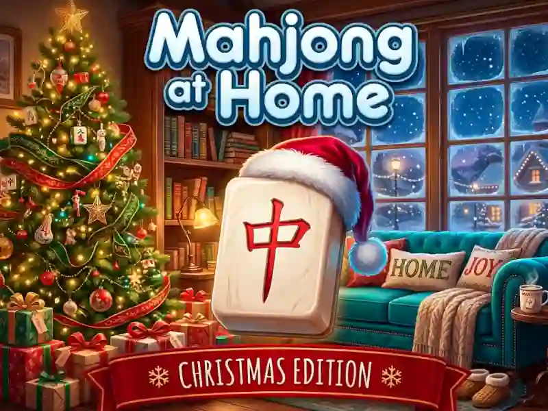 Игра Mahjong At Home Xmas Edition онлайн