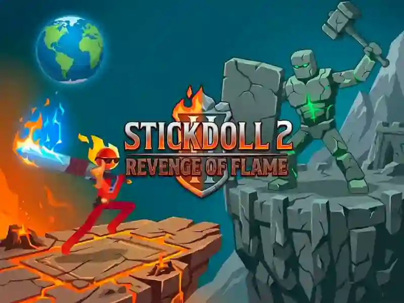 Игра Stickdoll 2 : Revenge of Flame онлайн