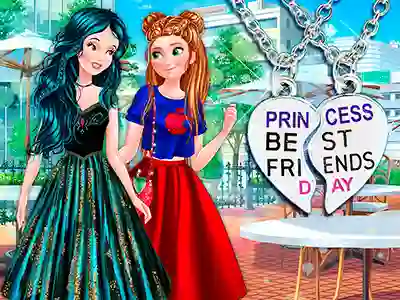 Игра Princess Best Friends Day онлайн