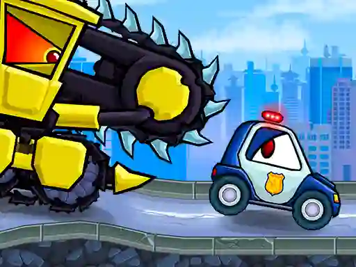 Игра Car Eats Car Evil Cars онлайн