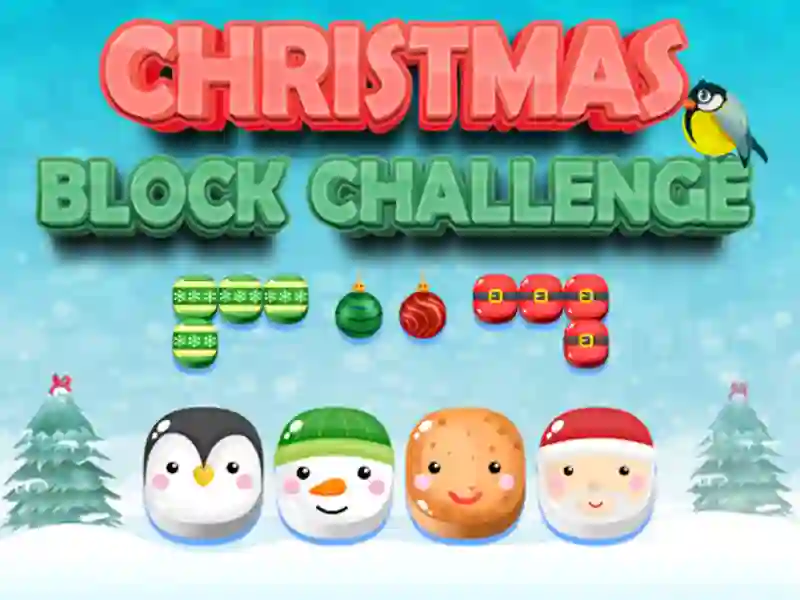 Игра Christmas Block Challenge онлайн
