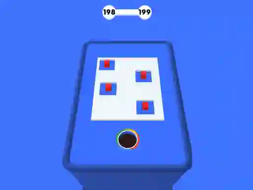 Игра Hole 3d Color Block Game онлайн