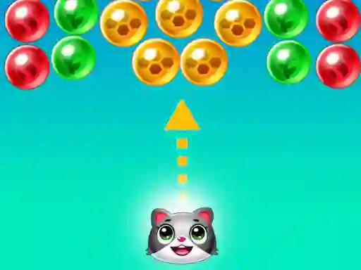 Игра Save the cats Bubble shooter онлайн