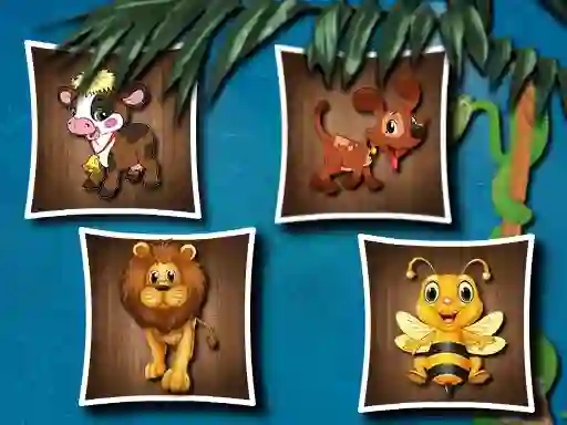Игра Cute Animal Shapes онлайн