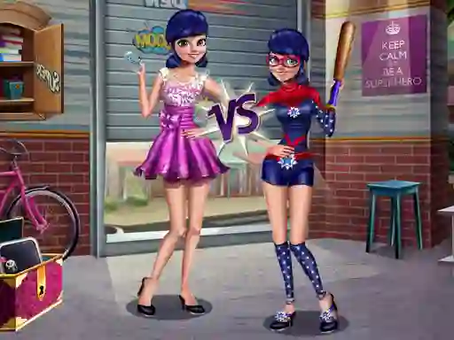 Игра Princess vs Superhero онлайн