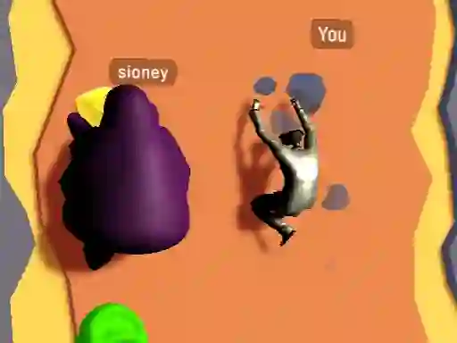 Игра Skibidi vs Grimace Climber Race онлайн
