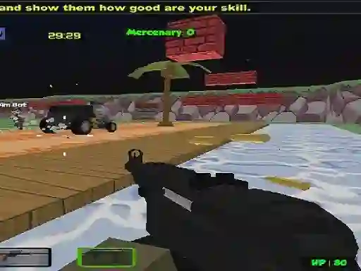 Игра Blocky Combat Strike Zombie Multiplayer онлайн