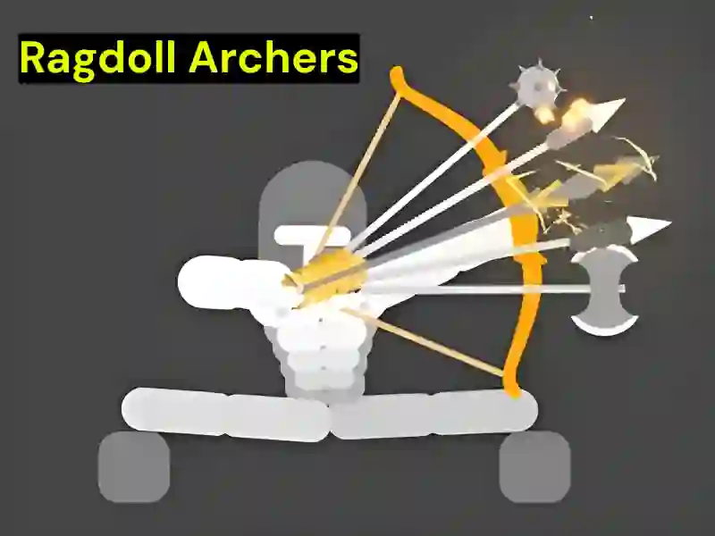 Игра Ragdoll Archers онлайн