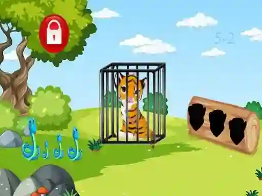 Игра Rescue the Tiger Cub онлайн
