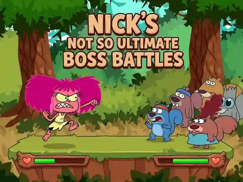 Игра Nick's Not so Ultimate Boss Battles онлайн