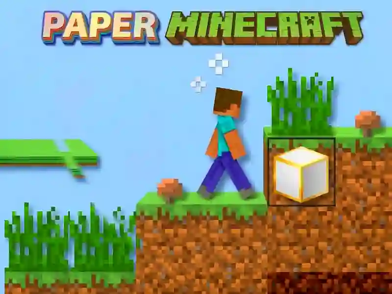 Игра Paper Minecraft онлайн