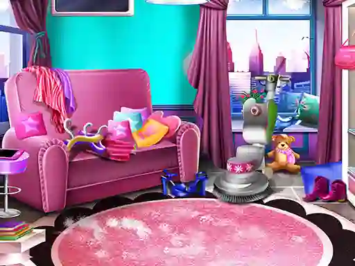 Игра Girly House Cleaning онлайн
