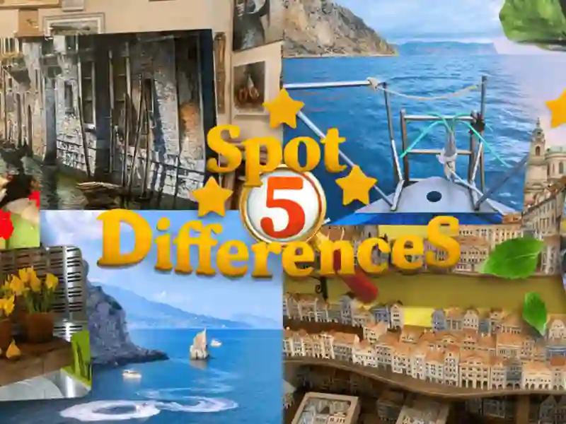 Игра Spot 5 Differences Camping онлайн