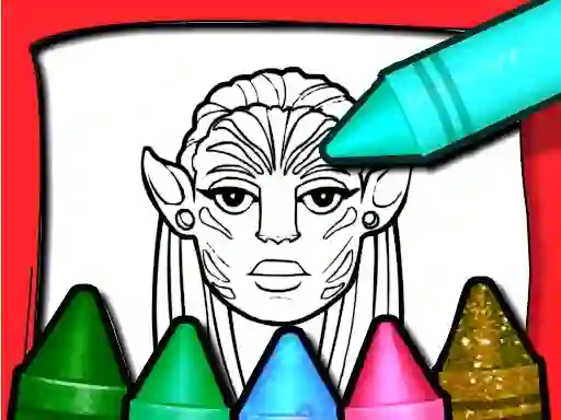 Игра Avatar Coloring Book онлайн