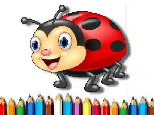 Игра Ladybug Coloring Book онлайн