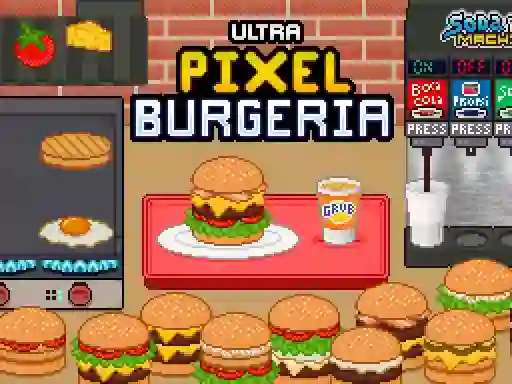 Игра Ультра пиксельная бургерия онлайн
