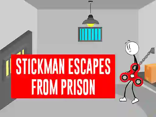 Игра Stickman Escapes From Prison онлайн