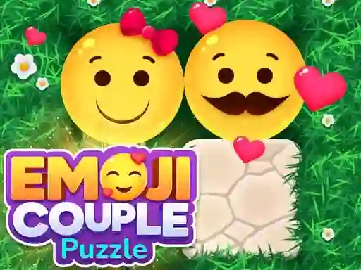 Игра Emoji Couple Puzzle онлайн