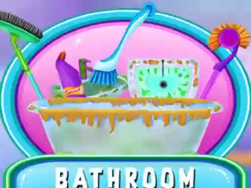 Игра Bathroom Clean Up онлайн