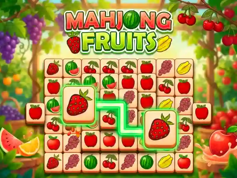 Игра Mahjong Fruits онлайн