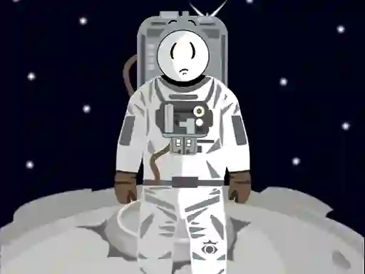 Игра Stickman in Space онлайн
