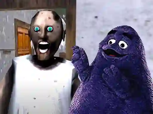 Игра When Granny Met Grimace Shake онлайн