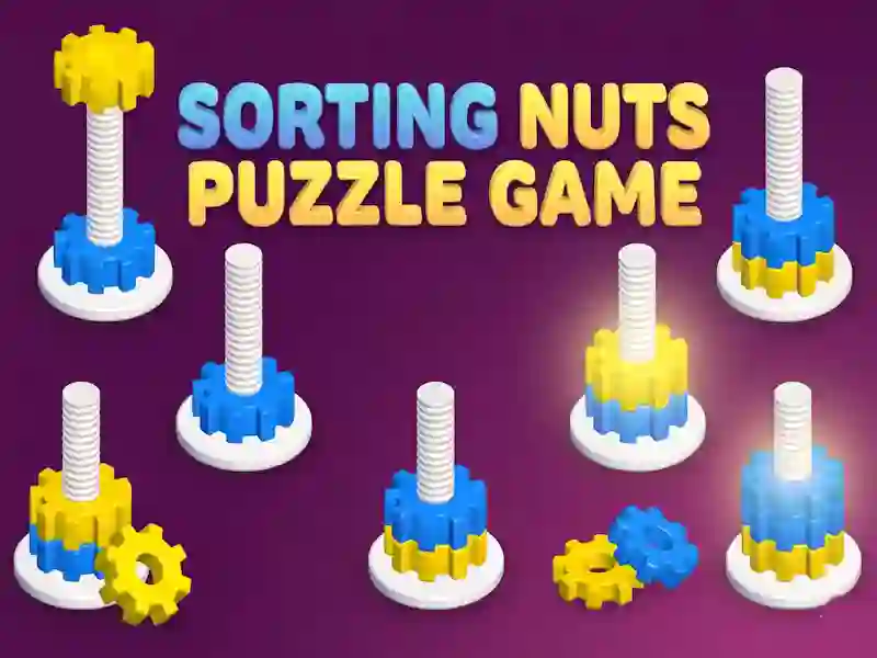 Игра Sorting Nuts Puzzle Game онлайн