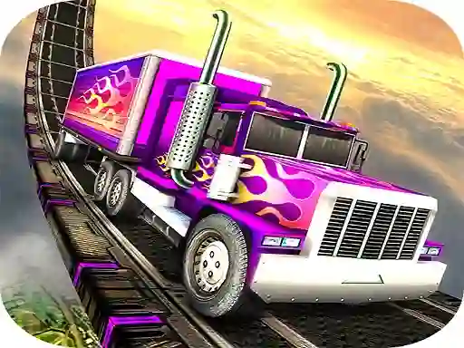 Игра Impossible Truck Tracks Drive онлайн