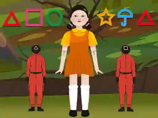 Игра Squid Game Hidden Signs онлайн