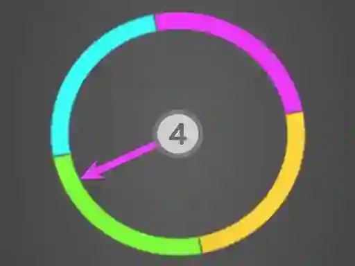 Игра Bow Color Circle онлайн