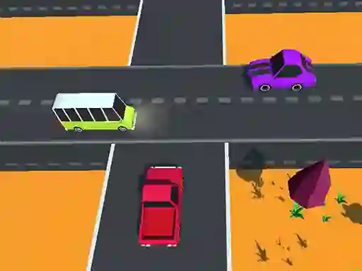 Игра Highway Cross Crazzy Traffic онлайн