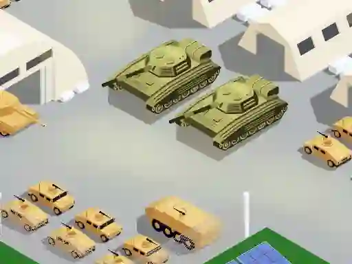 Игра Tank Army Parking онлайн