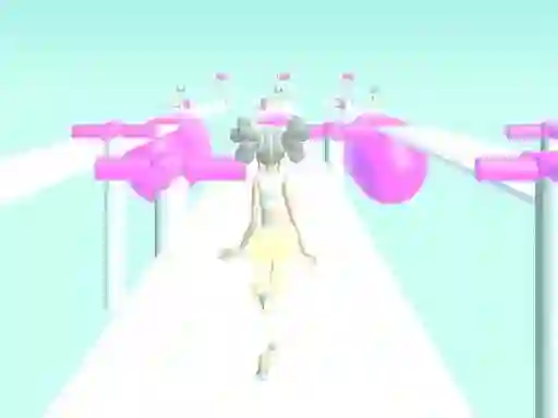 Игра Girly Race Runner онлайн