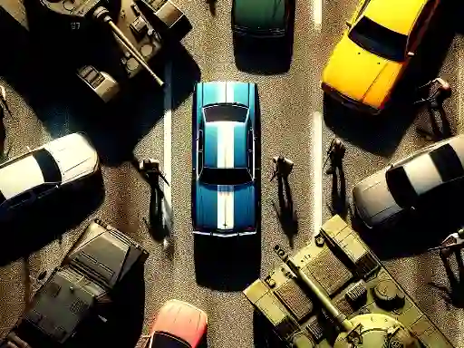 Игра GTA Car Rush онлайн