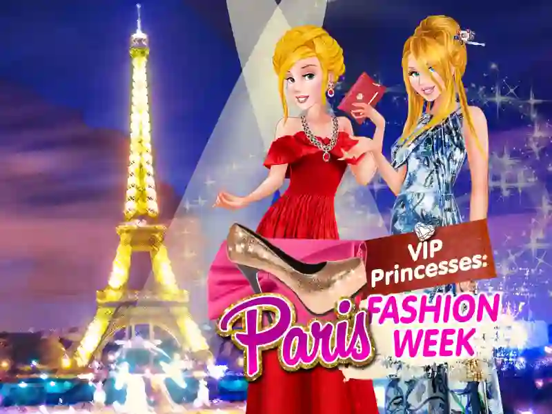 Игра VIP Princesses: Paris Fashion Week онлайн