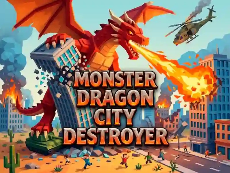 Игра Monster Dragon City Destroyer онлайн