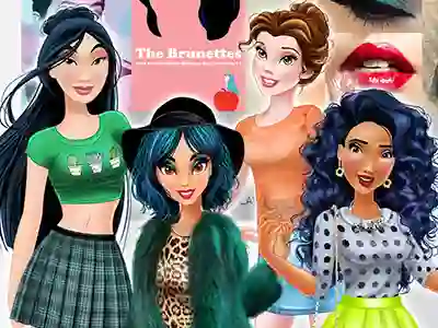Игра Princess Style Vlog Tips for Brunettes онлайн