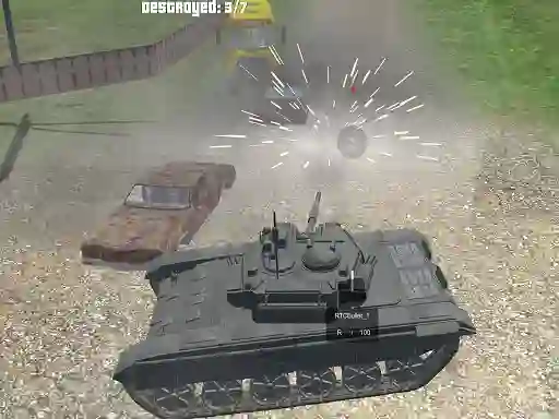 Игра Tank Shooting Simulator онлайн