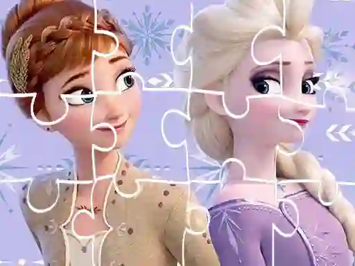 Игра Frozen Sister Jigsaw онлайн