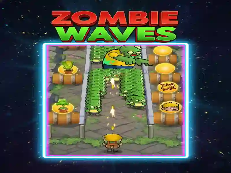 Игра Zombie Waves онлайн