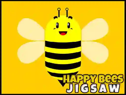 Игра Happy Bees Jigsaw онлайн