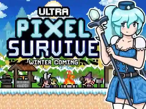 Игра Ultra Pixel Survive Winter Coming онлайн