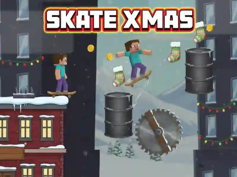 Игра Skate Xmas онлайн