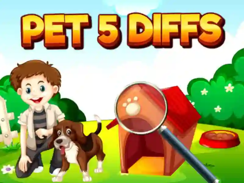 Игра Pet 5 Diffs онлайн