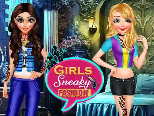 Игра Girls Sneaky Fashion онлайн