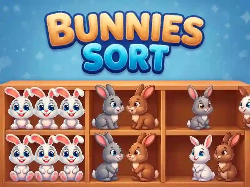 Игра Bunnies Sort онлайн