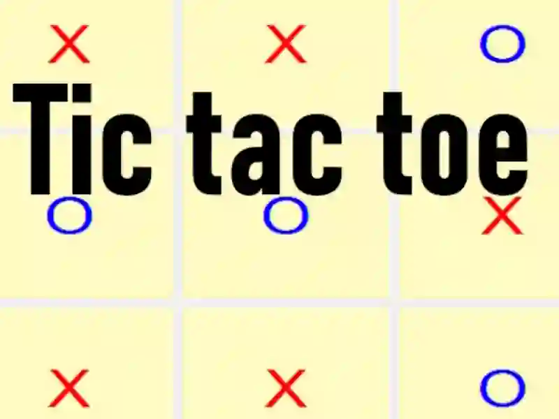 Игра Tic tac toe онлайн